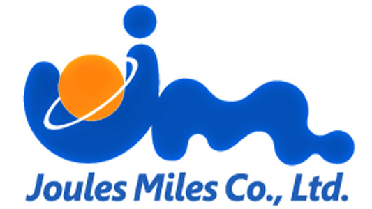 Colorful logo featuring a stylized letter 'J' with an orange circle and a blue wave-like design.