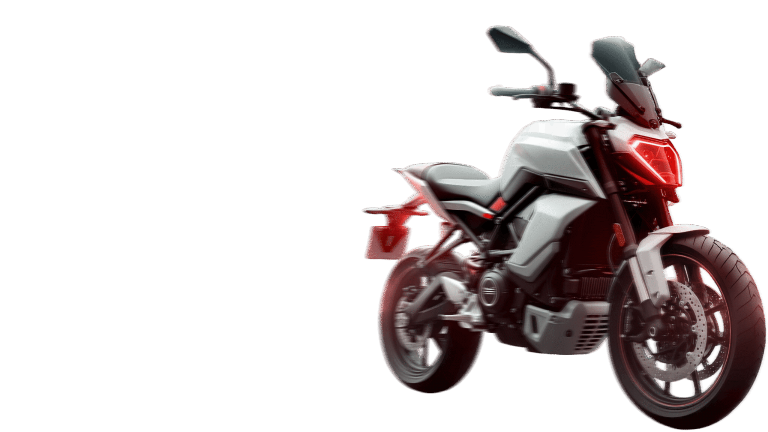 A sleek, modern motorcycle with a dynamic design, showcasing sharp lines and a vibrant color scheme, emphasizing its sporty and adventurous appeal.